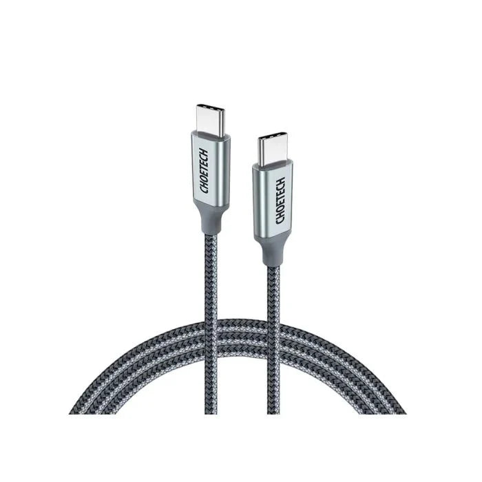 كابل USB C ، Choetech 100W USB C إلى USB C كابل 1.8 متر ، مضفر كابل USB C ، Choetech 100W USB C إلى USB C كابل 1.8 متر ، مضفر